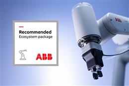 La pinza collaborativa di Camozzi Automation entra a far parte dell’Ecosystem di ABB Robotics